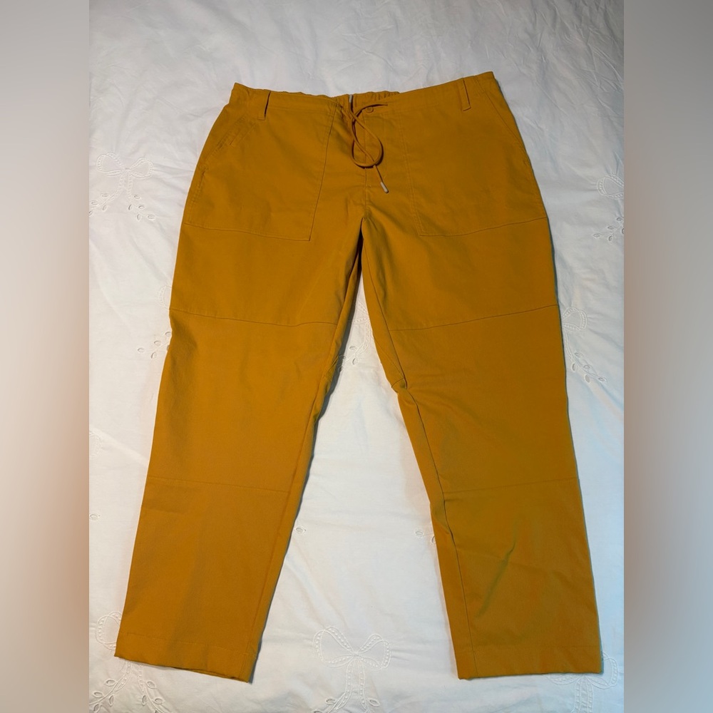 ADIDAS Yellow Golf Pants
